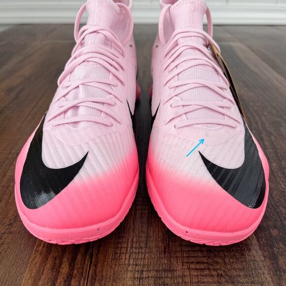 Nike Zoom Superfly 9 Academy IC Soccer Shoe Indoor Mens Size 12 Pink DJ5627-601 main image 10